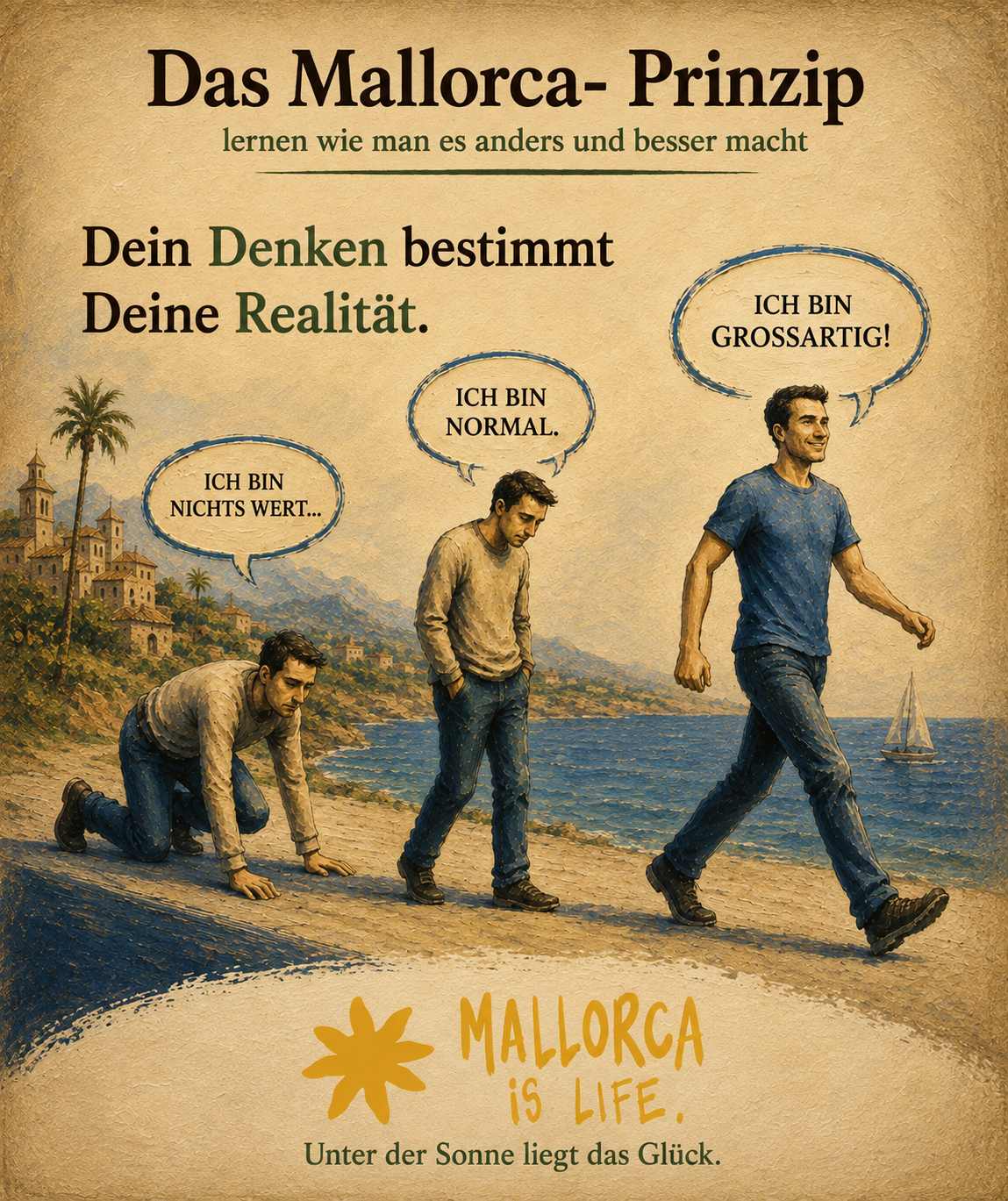Das Mallorca-Prinzip: Dein Denken bestimmt Deine Realität