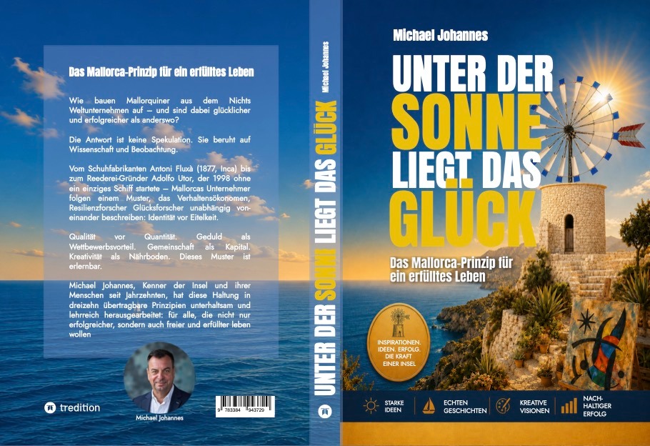 Book cover: Unter der Sonne liegt das Glück by Michael Johannes