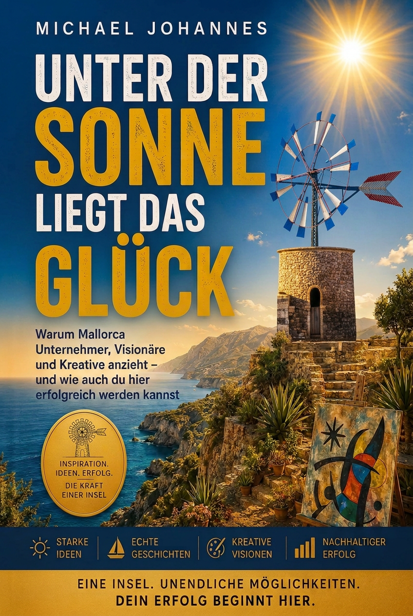 Book cover: Unter der Sonne liegt das Glück by Michael Johannes