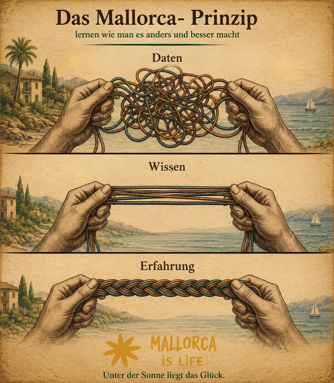 Das Mallorca-Prinzip: Daten, Wissen, Erfahrung